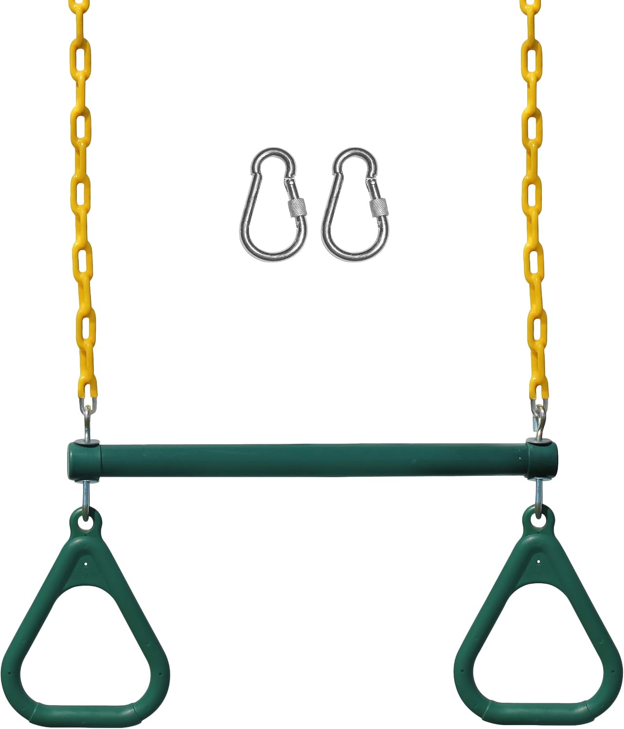 Cedar Wood Outdoor Swing Set Monkey Bars Wave Slide Adventure Playset