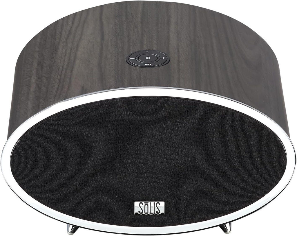 Smart Display Speaker with Touchscreen Voice Assistant Graphite Home Hub Device