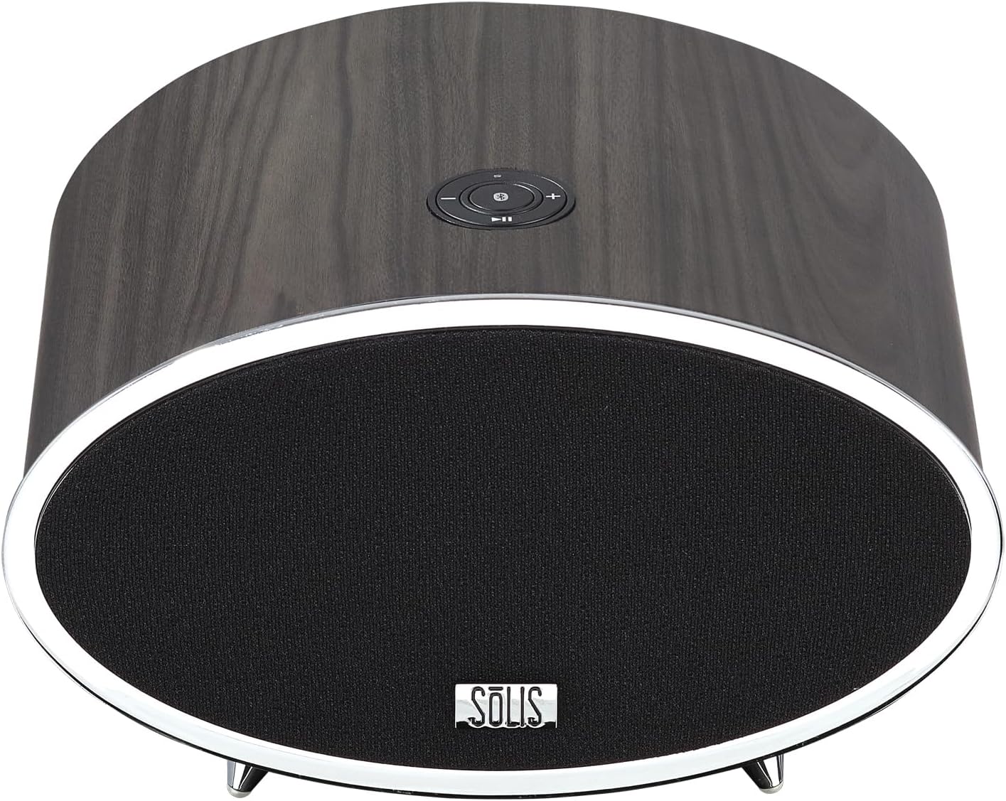 Smart Display Speaker with Touchscreen Voice Assistant Graphite Home Hub Device