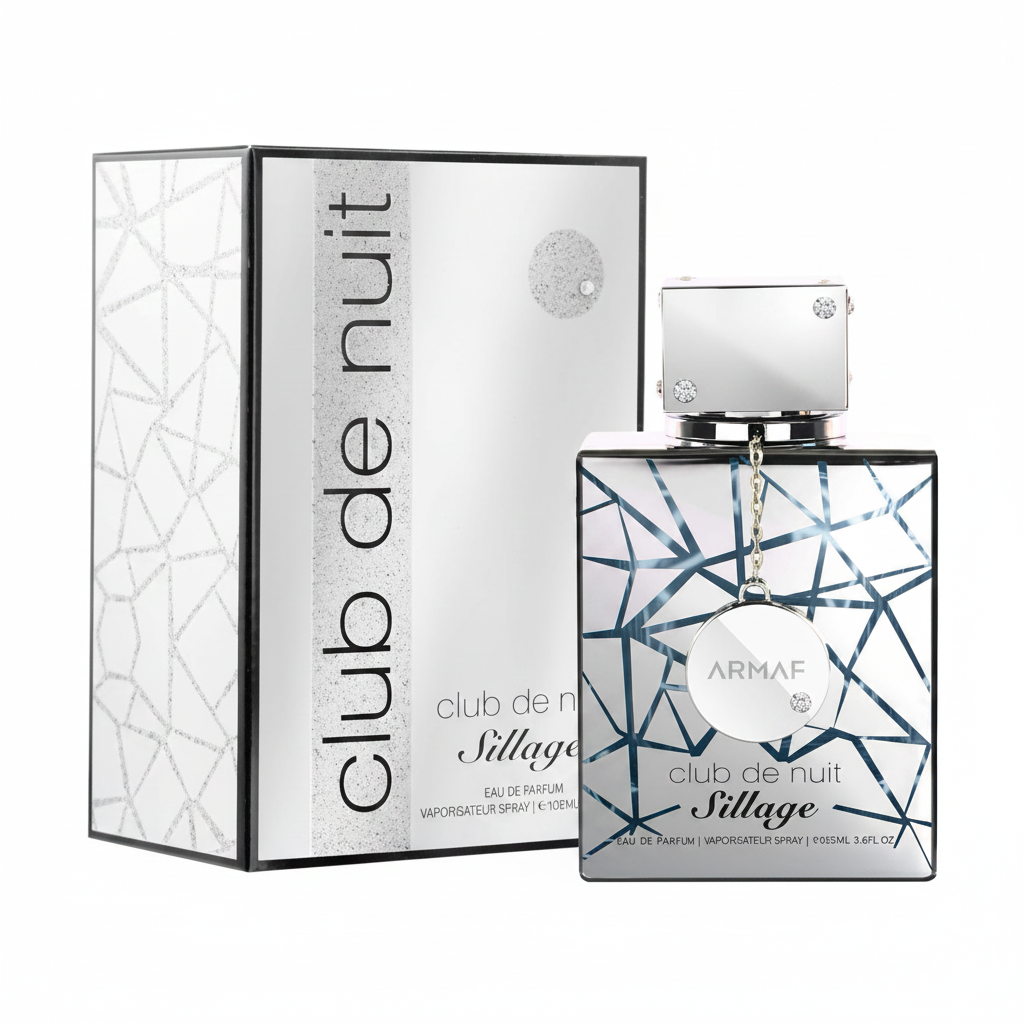 Armaf Club de Nuit Sillage EDP - Box and Bottle