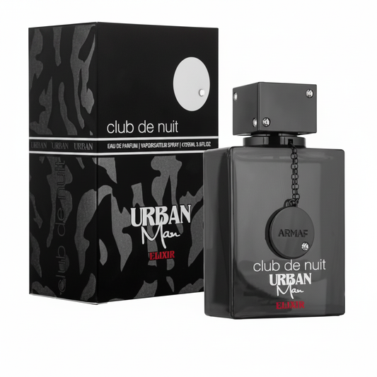 Armaf Club de Nuit Urban Man Elixir - Box and Bottle
