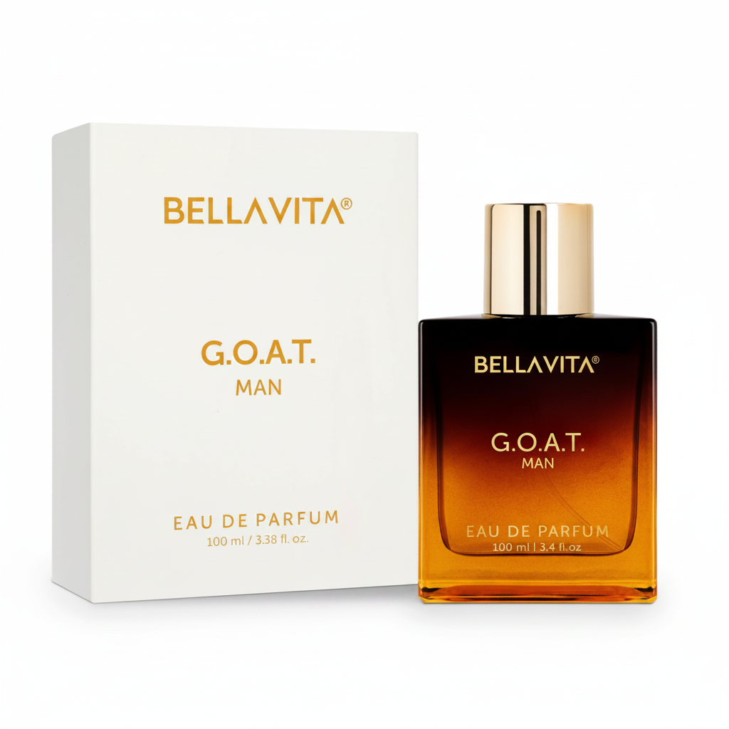 Bella Vita G.O.A.T. Man EDP - Bottle and Box