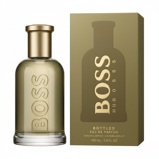 Hugo Boss Bottled EDP - Bottle and Box