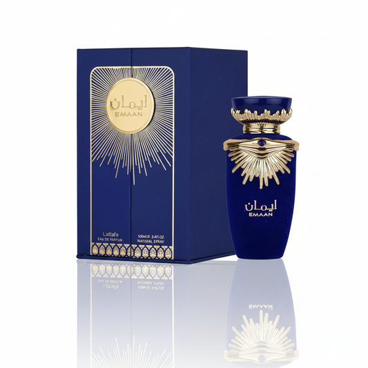 Lattafa Emaan EDP - Box and Bottle