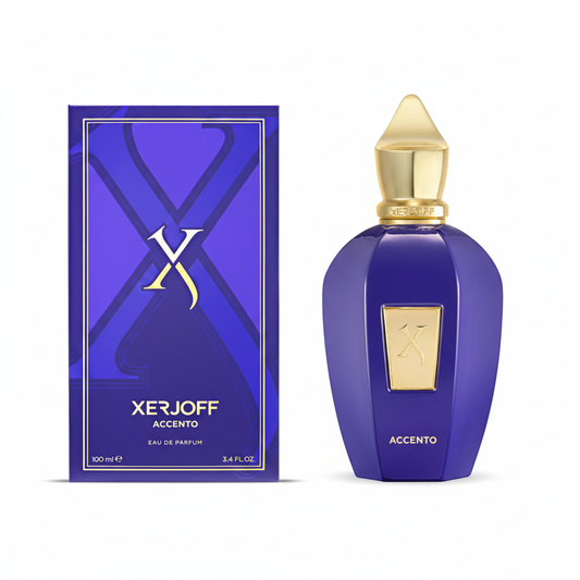 Xerjoff Accento EDP - Box and Bottle
